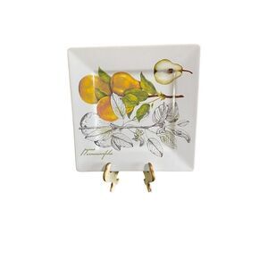 𝅺MARY Lake-Thompson square ceramic plates set of two